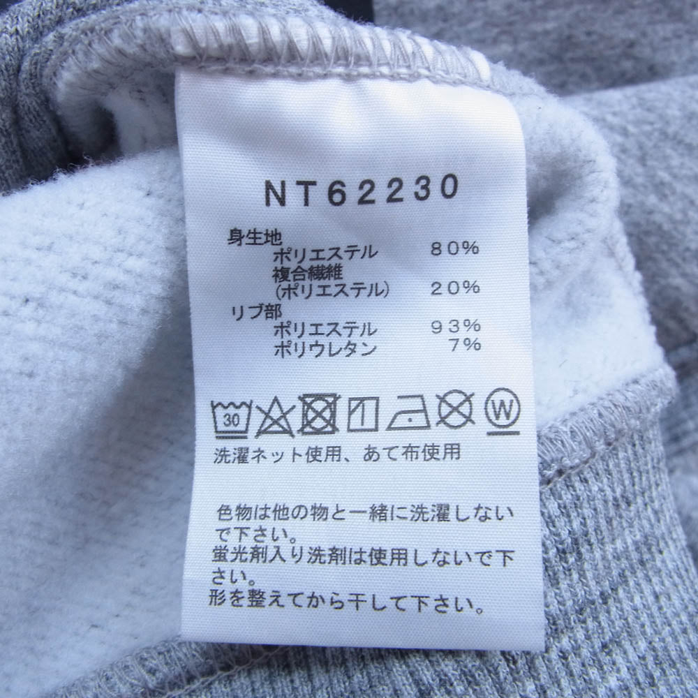 THE NORTH FACE ノースフェイス NT62230 BACK SQUARE LOGO FOODIE バックスクエア ロゴ フーディ プルオーバー パーカー グレー系 L【中古】
