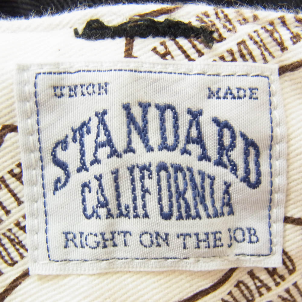 STANDARD CALIFORNIA スタンダードカリフォルニア ワーク パンツ ブラック系 34【中古】
