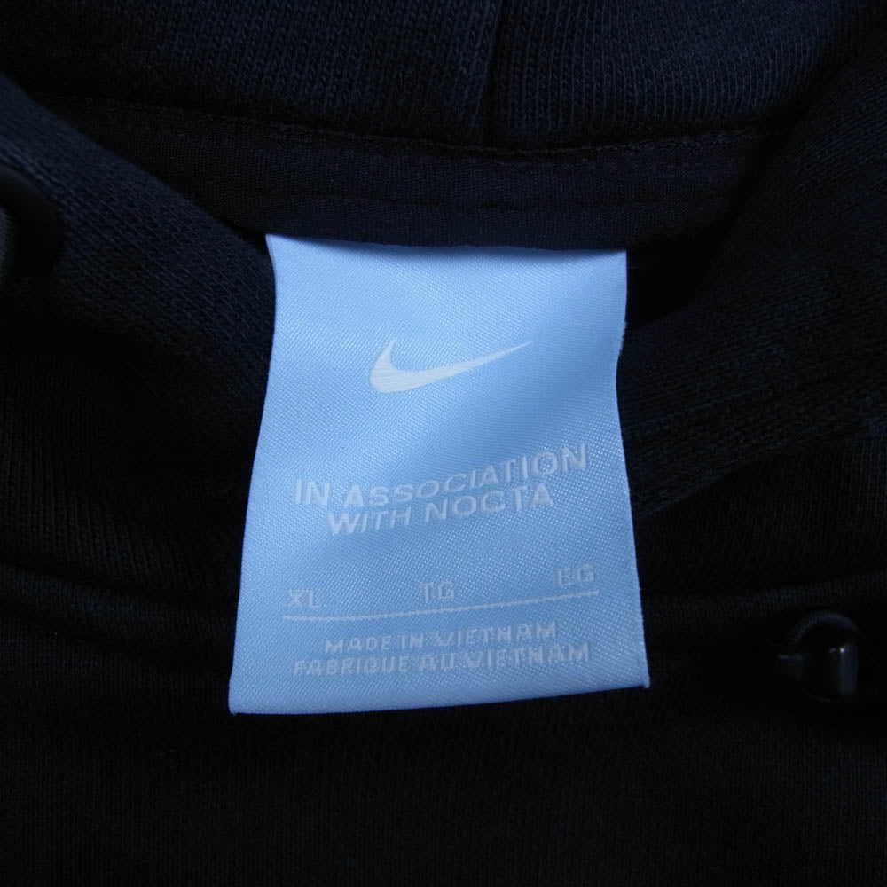 NIKE ナイキ DA3991-010 DRAKE NOCTA TECH HOODIE ドレイク ノクタ テック プルオーバー パーカー フーディー ネイビー系 XL【中古】