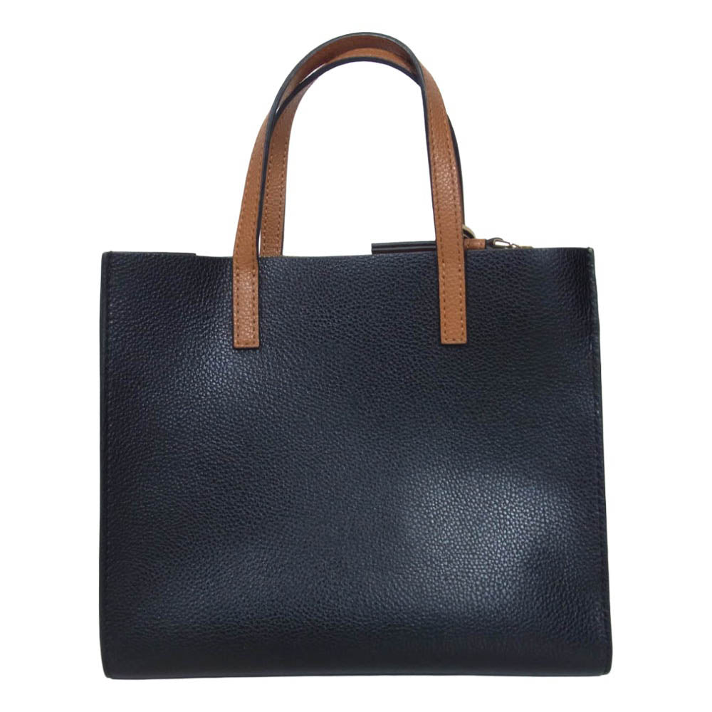 MARC JACOBS マークジェイコブス M0016132-244 2way SMOKED ALMOND MULTI スモークド アーモンド マルチ レザー ショルダーバッグ ブラック系【中古】