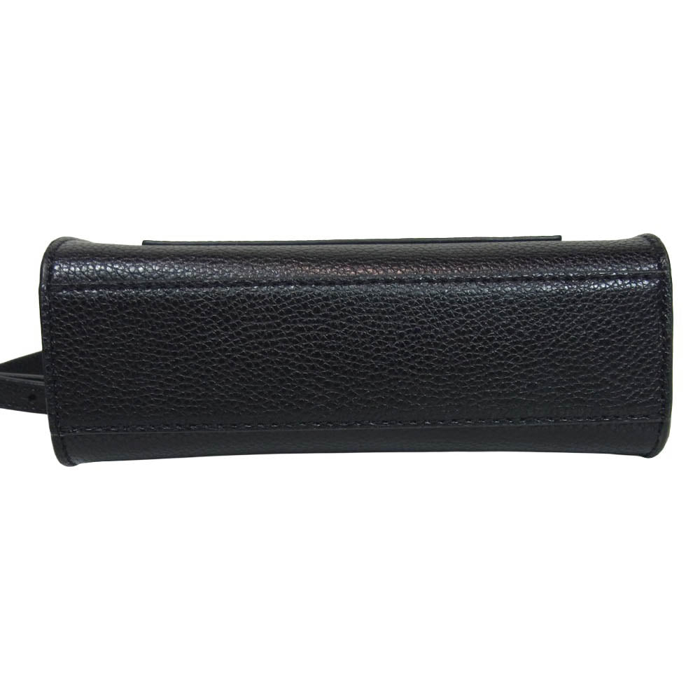 MARC JACOBS マークジェイコブス H001L03FA22-001 2way レザー ショルダー ハンドバッグ ブラック系【中古】
