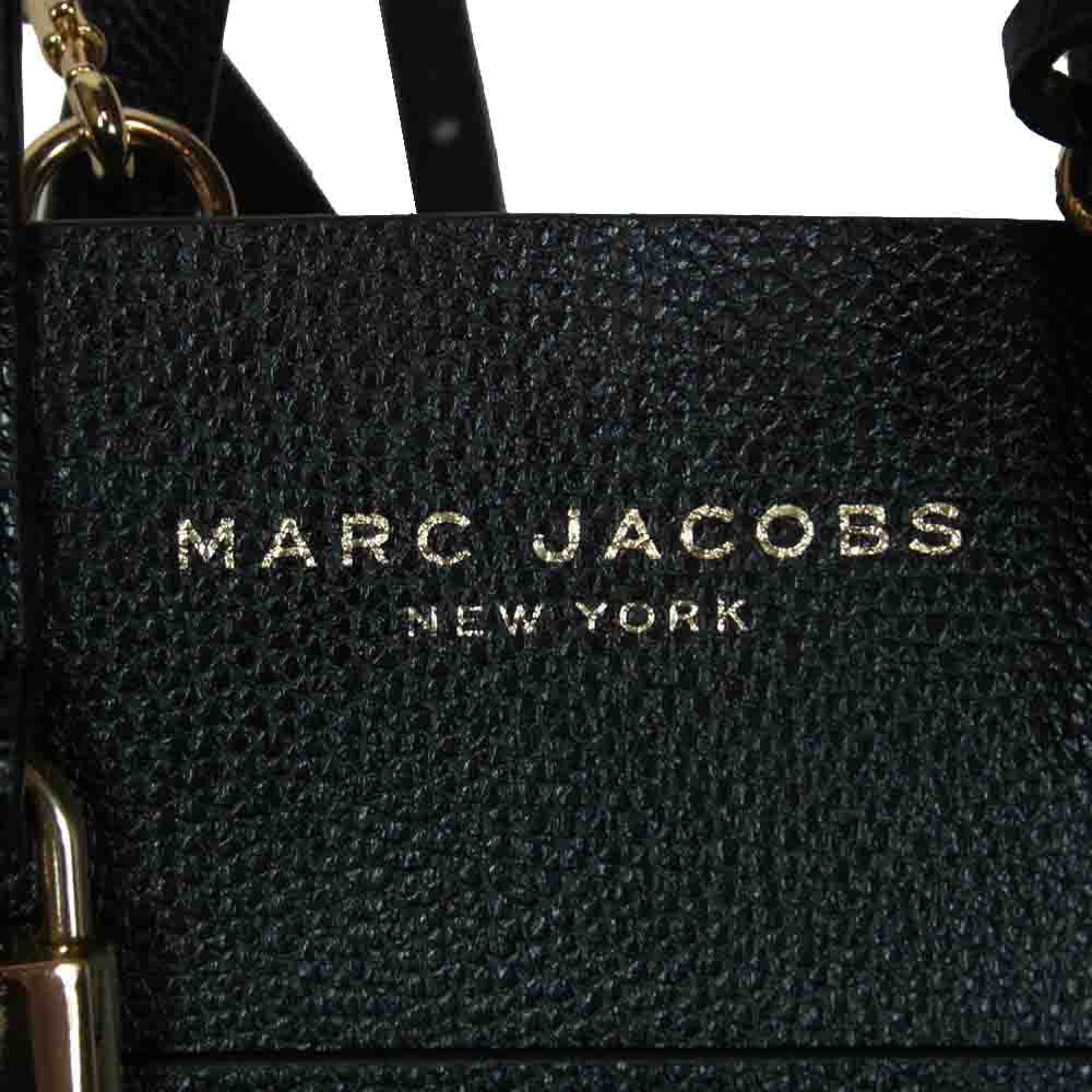 MARC JACOBS マークジェイコブス H001L03FA22-001 2way レザー ショルダー ハンドバッグ ブラック系【中古】