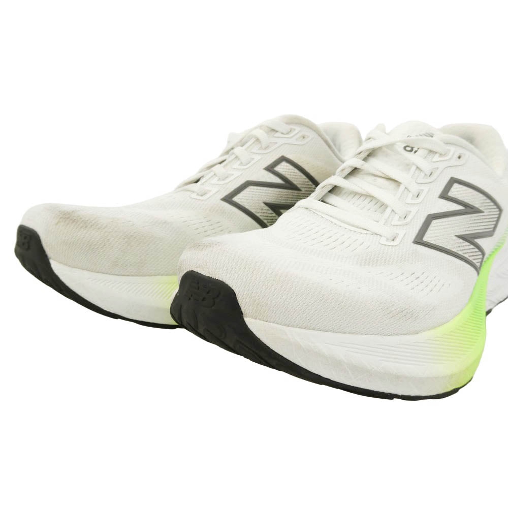 NEW BALANCE ニューバランス M880D15 Fresh Foam X 880V15 フレッシュフォームX 880V15 ローカット スニーカー ホワイト系 ライトグリーン系 26cm【中古】
