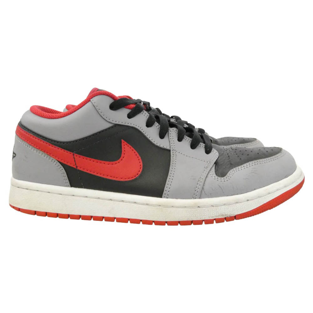 NIKE ナイキ 553558-060 Air Jordan 1 Low Cement Red エアジョーダン1 ロー セメントレッド ローカット スニーカー マルチカラー系 26cm【中古】