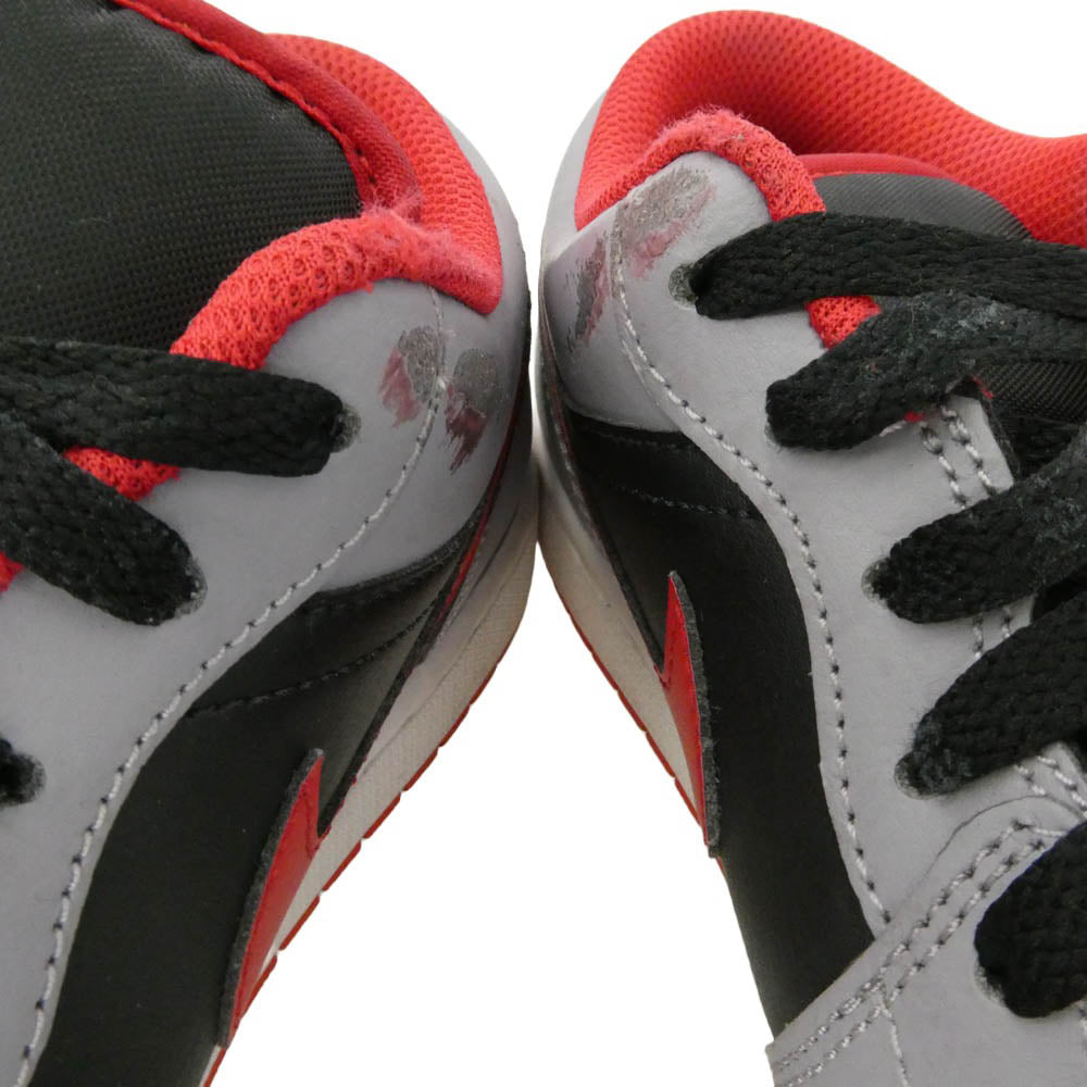 NIKE ナイキ 553558-060 Air Jordan 1 Low Cement Red エアジョーダン1 ロー セメントレッド ローカット スニーカー マルチカラー系 26cm【中古】