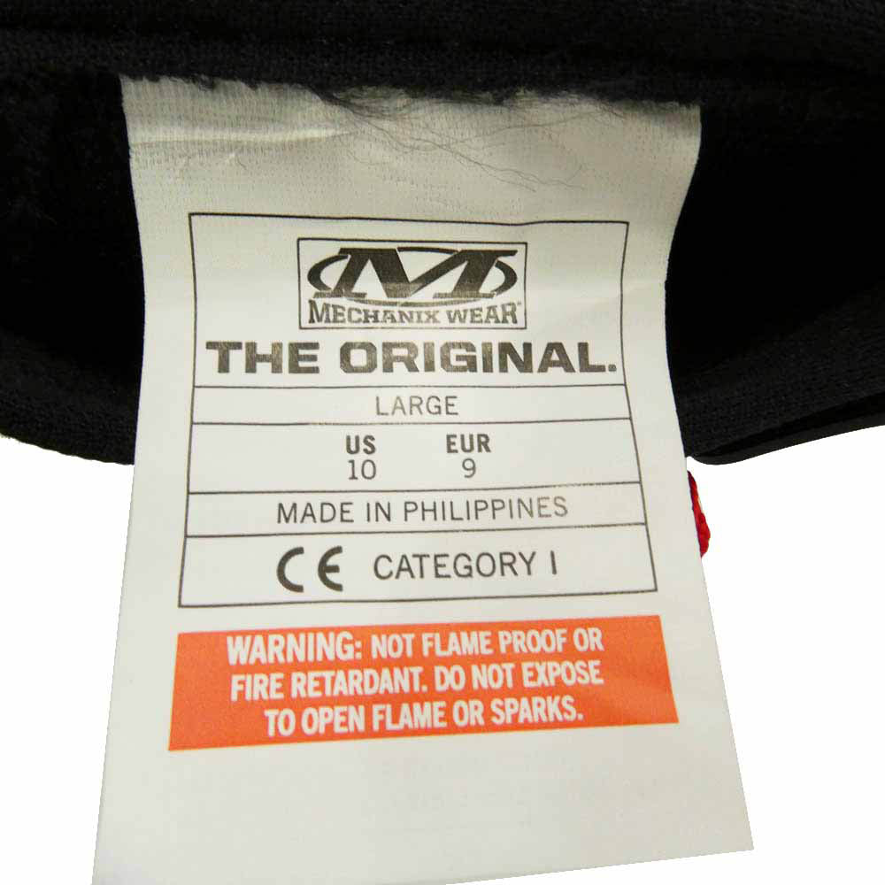 Supreme シュプリーム 24SS x Mechanix メカニクス Leather Work Gloves レザー ワーク グローブ 手袋 ブラック系 US10【中古】
