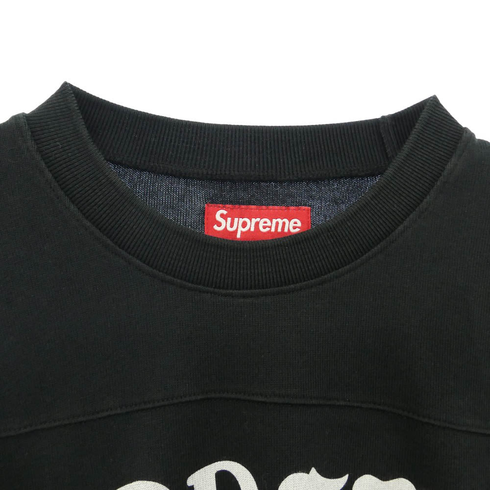 Supreme シュプリーム PLAYBOY プレイボーイ 26SS x Playboy プレイボーイ L/S Football Top 長袖 フットボール カットソー ロンT ブラック系 L【中古】