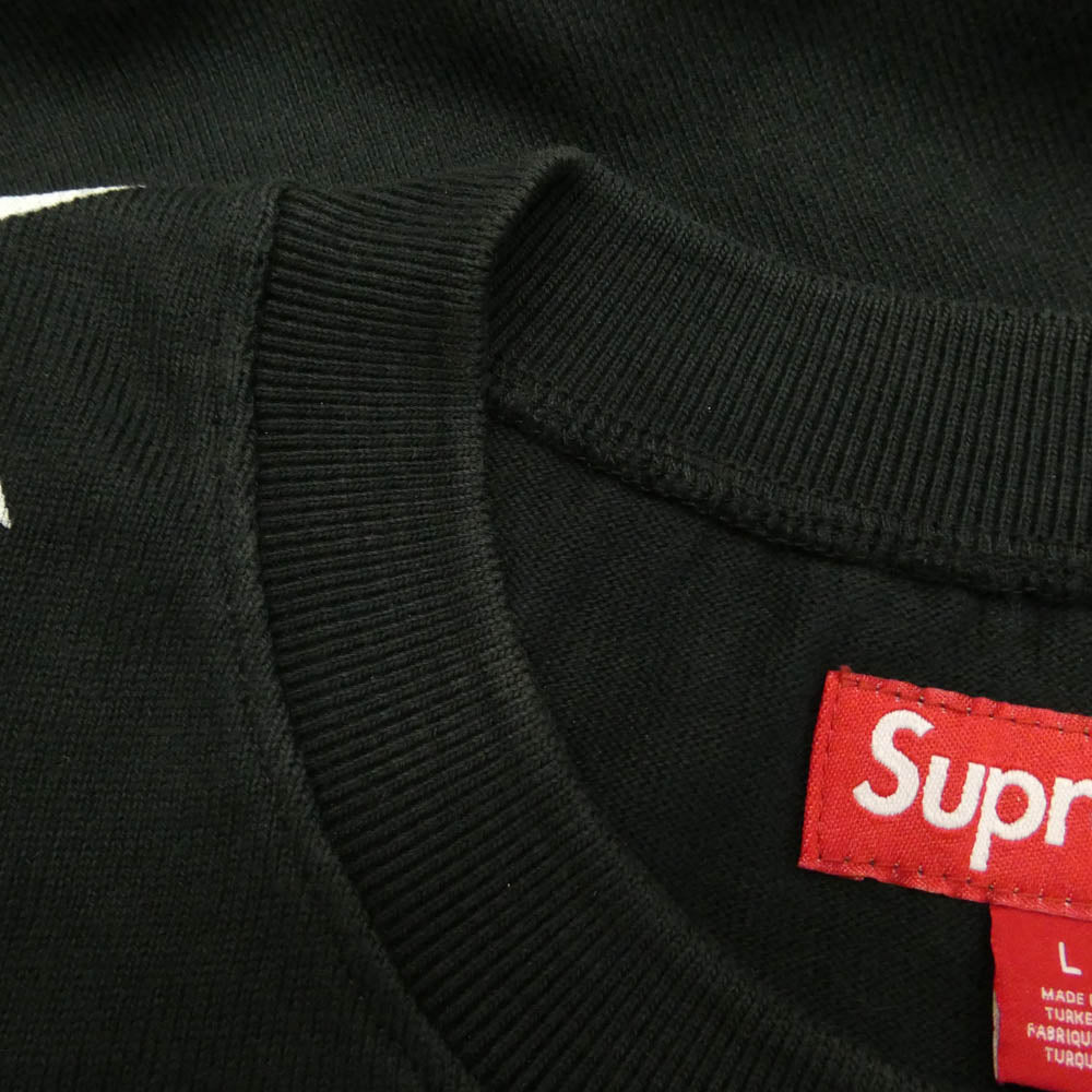 Supreme シュプリーム PLAYBOY プレイボーイ 26SS x Playboy プレイボーイ L/S Football Top 長袖 フットボール カットソー ロンT ブラック系 L【中古】