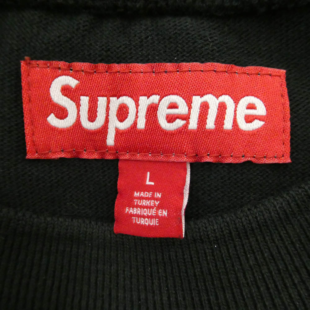 Supreme シュプリーム PLAYBOY プレイボーイ 26SS x Playboy プレイボーイ L/S Football Top 長袖 フットボール カットソー ロンT ブラック系 L【中古】