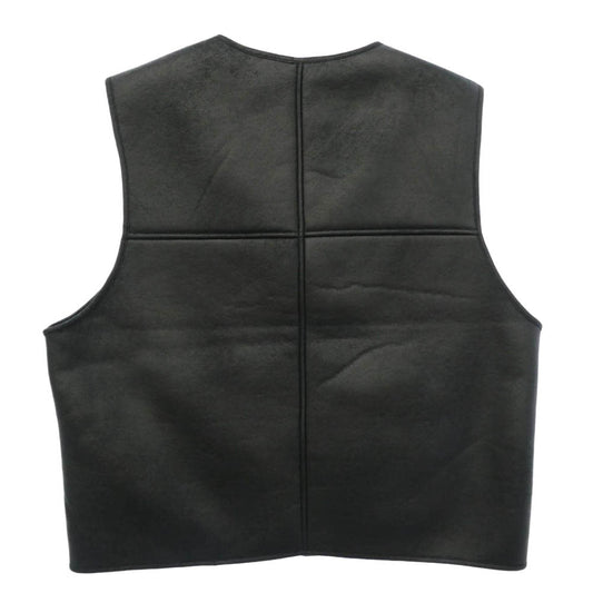 Supreme シュプリーム 24AW Reversible Faux Shearling Work Vest リバーシブル フォー シアリング ワーク ボア ベスト ブラック系【美品】【中古】