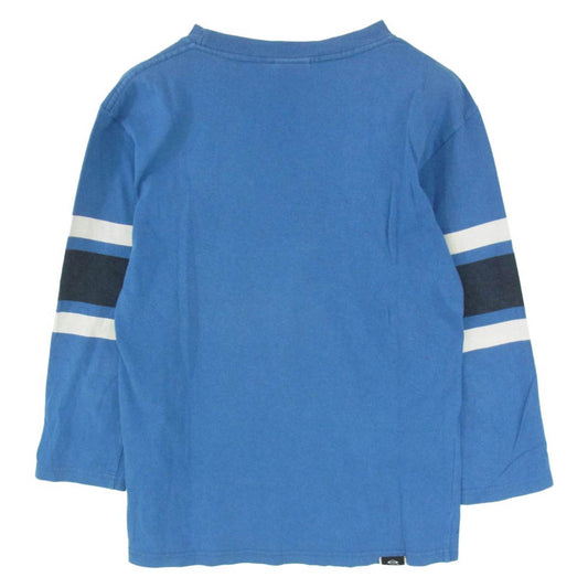 HYSTERIC GLAMOUR ヒステリックグラマー 4CL-2781 SOUND サウンドプリント クルーネック 七分袖 カットソー Ｔシャツ ブルー系 S【中古】