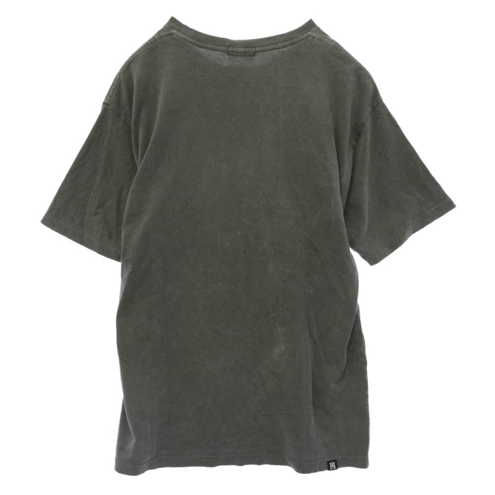 HYSTERIC GLAMOUR ヒステリックグラマー 21SS 02211CT34 RAINBOW レインボー ガールプリント クルーネック 半袖 Tシャツ グレー系 M【中古】