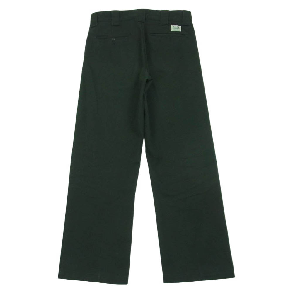 HYSTERIC GLAMOUR ヒステリックグラマー 22SS 02221AP18 HYSTERIC PIN ヒステリックピン 安全ピンプリント チノパンツ ワークパンツ グリーン系 ダークグリーン系 M【中古】