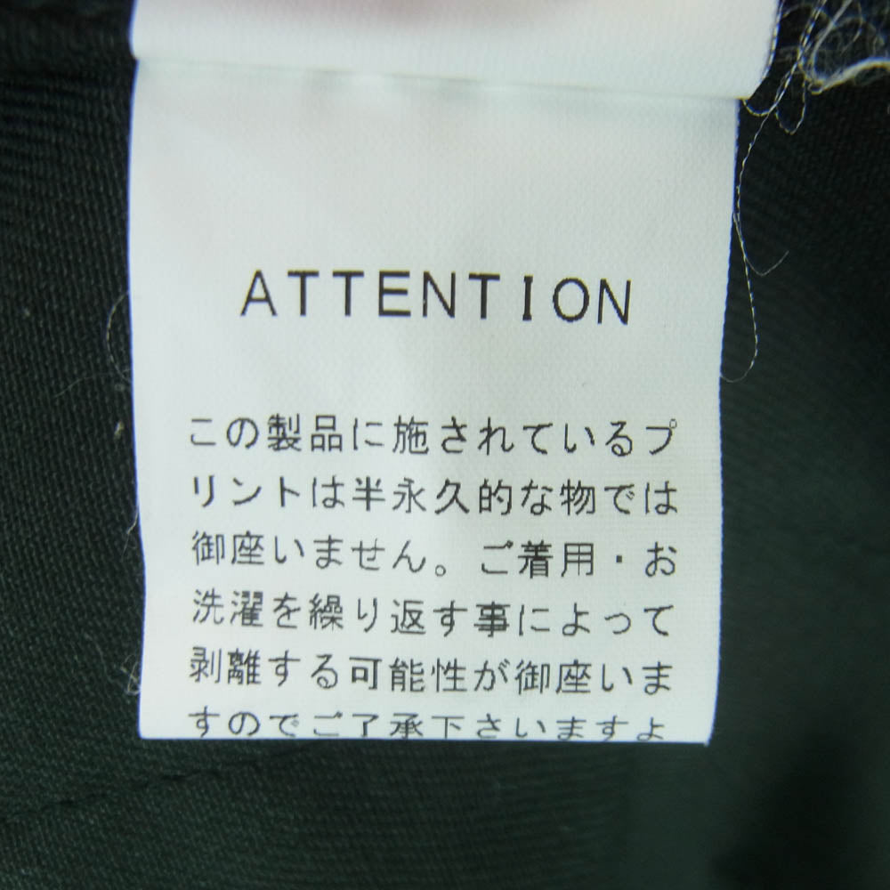 HYSTERIC GLAMOUR ヒステリックグラマー 22SS 02221AJ01 HYS COLLEGE カバーオール ジャケット グリーン系 ダークグリーン系 M【中古】