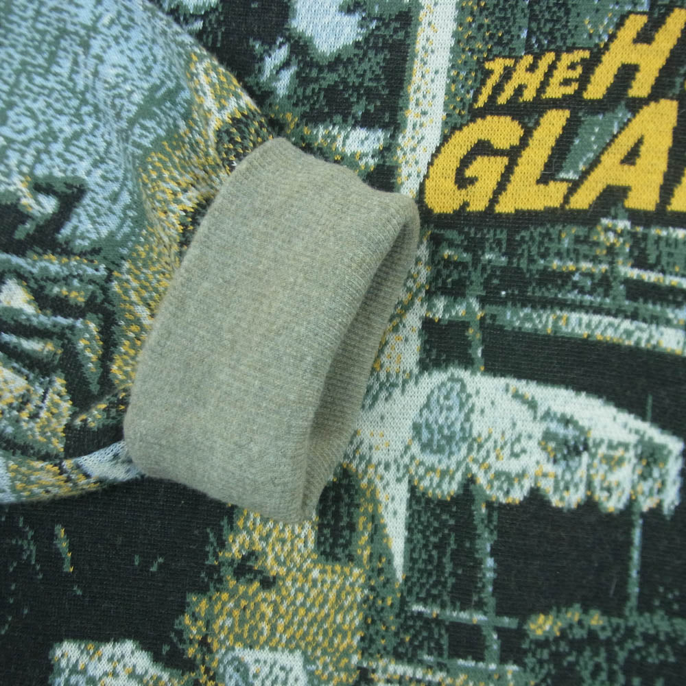 HYSTERIC GLAMOUR ヒステリックグラマー 25SS 02251CS01 POOL SIDE JACQUARD SWEAT SHIRT プールサイド ジャカード スウェットシャツ トレーナー ライトブルー系 グレー系 M【中古】
