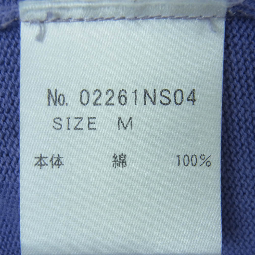 HYSTERIC GLAMOUR ヒステリックグラマー 26SS 02261NS04 HYSTERIC SUN GIRL ヒステリックサンガール フェード加工 クルーネック ニット セーター パープル系 M【中古】