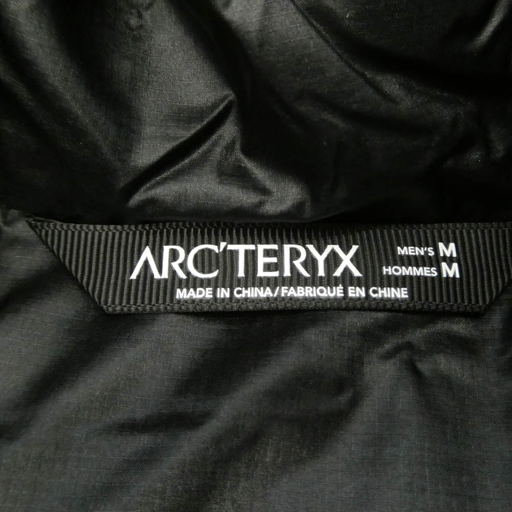 ARC'TERYX アークテリクス X000009891 Nuclei SV Parka ニュークレイ SV インサレーテッド ビレイ パーカ 中綿 ジャケット ダークグレー系 M【美品】【中古】