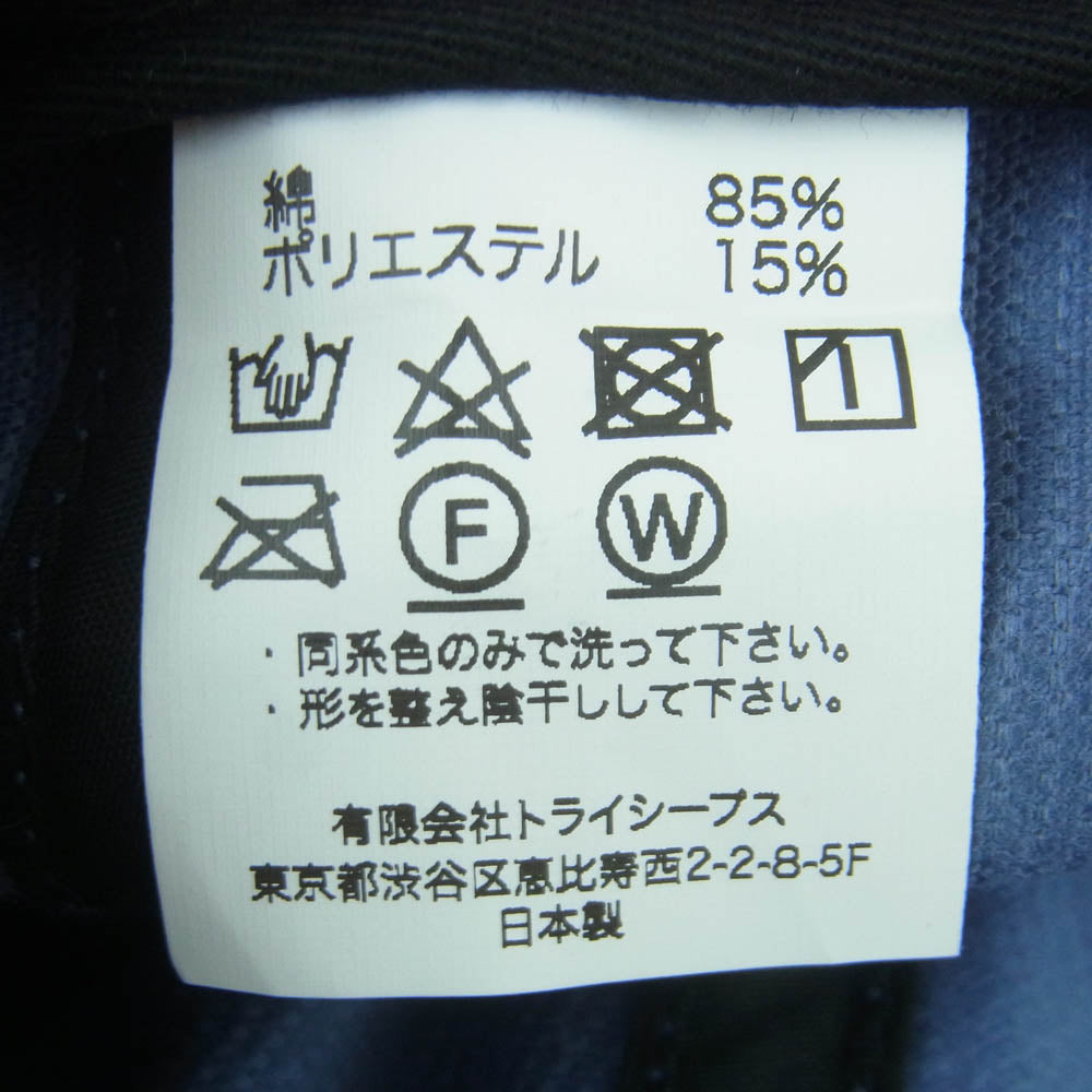 STANDARD CALIFORNIA スタンダードカリフォルニア Corduroy Logo Baseball Cap コーデュロイ ロゴ ベースボール キャップ 帽子 ブルー系 サイズ表記なし【極上美品】【中古】