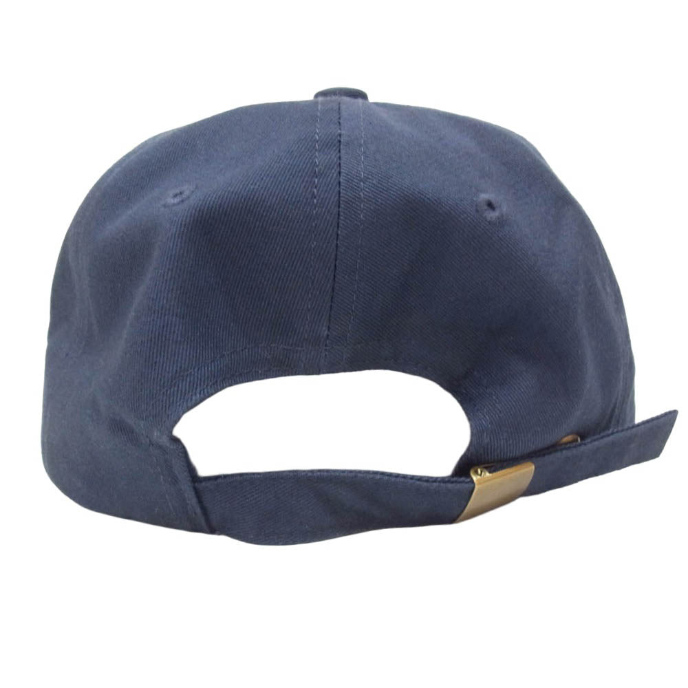 ウェイク × alwayth CAP ロゴ刺繍 オールウェイズ キャップ 帽子 ネイビー系【中古】