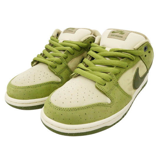 NIKE ナイキ HF8022-300 × Yuto Horigome SB Dunk Low 堀米雄斗 SB ダンク ロー スニーカー モスグリーン系 ベージュ系 27.5cm【中古】