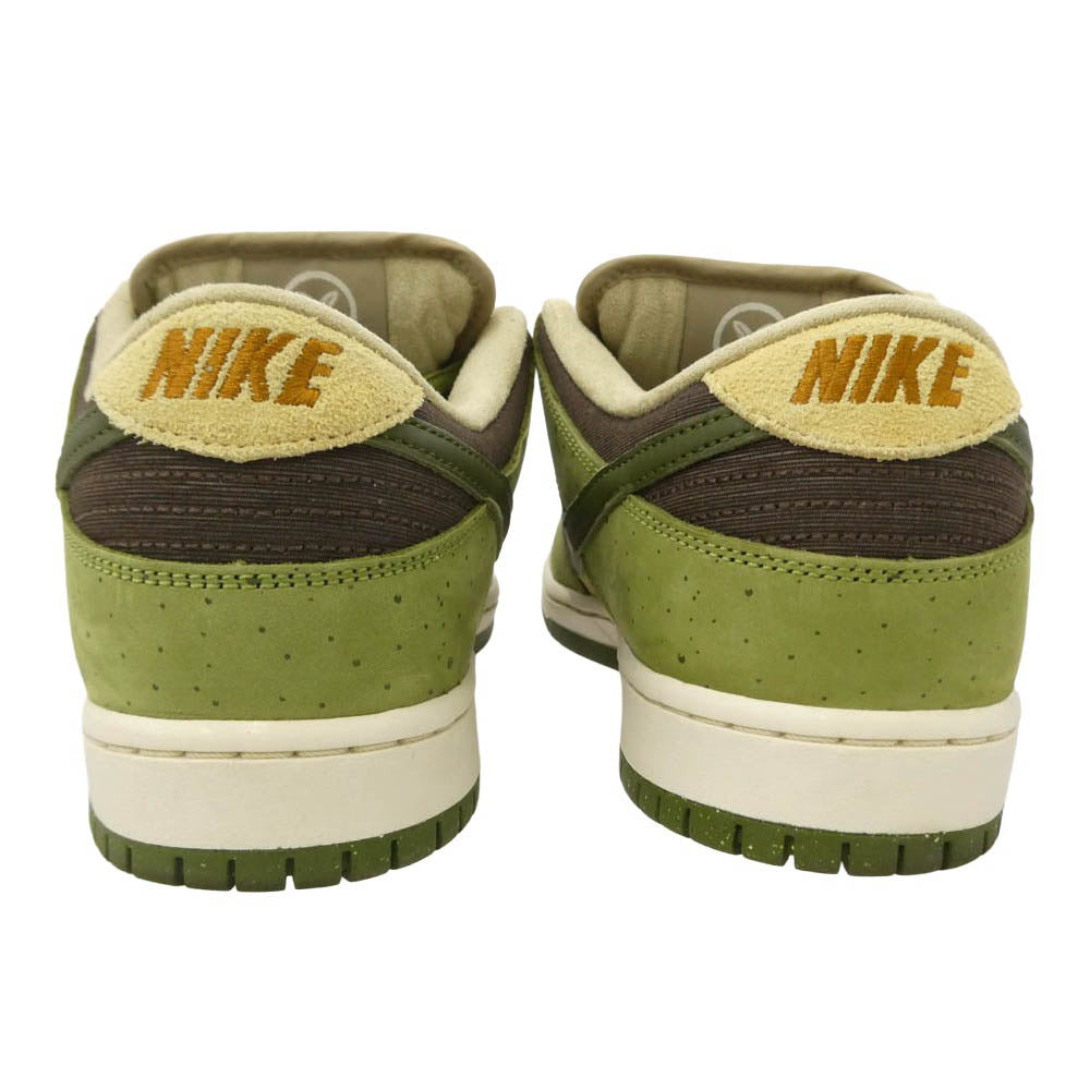 NIKE ナイキ HF8022-300 × Yuto Horigome SB Dunk Low 堀米雄斗 SB ダンク ロー スニーカー モスグリーン系 ベージュ系 27.5cm【中古】