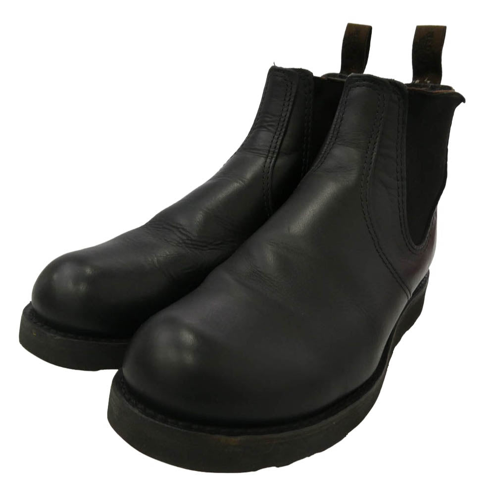 RED WING レッドウィング 3194 CLASSIC CHELSEA クラシック チェルシー サイドゴア ブーツ ブラック系 US8D【中古】