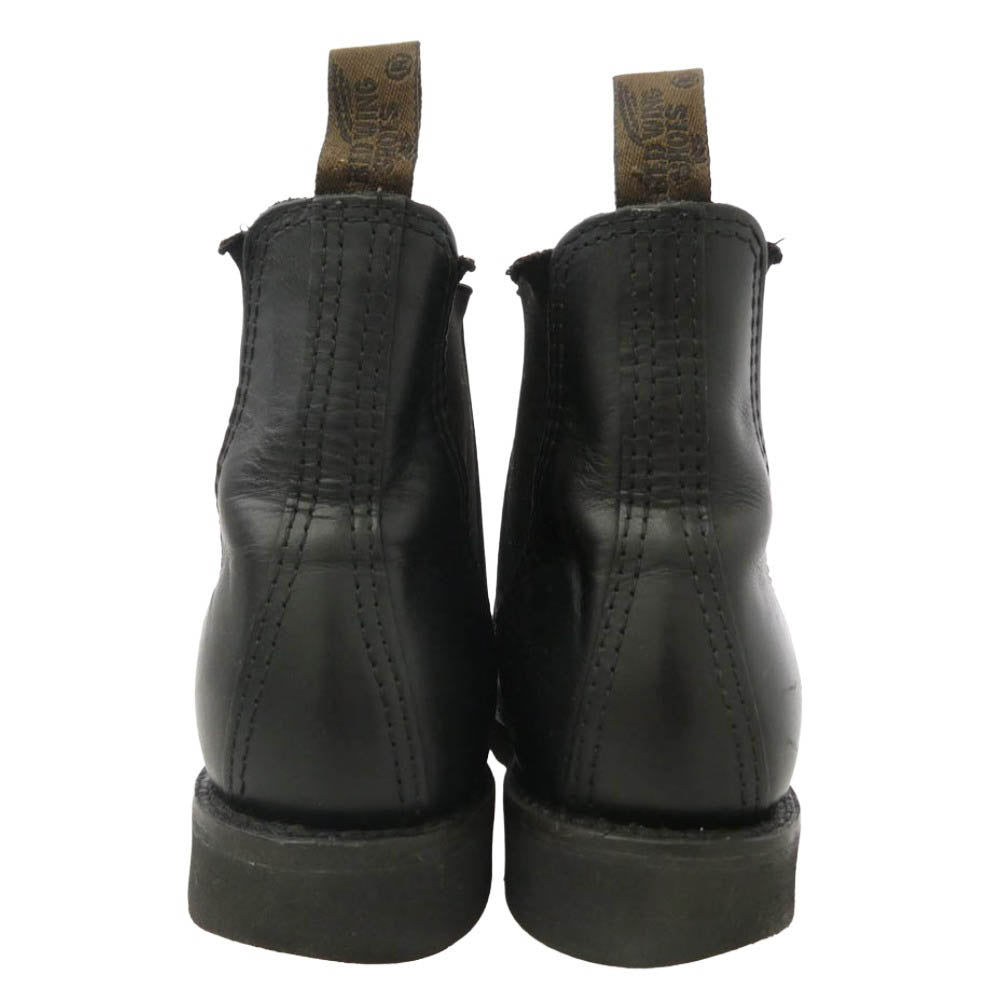 RED WING レッドウィング 3194 CLASSIC CHELSEA クラシック チェルシー サイドゴア ブーツ ブラック系 US8D【中古】