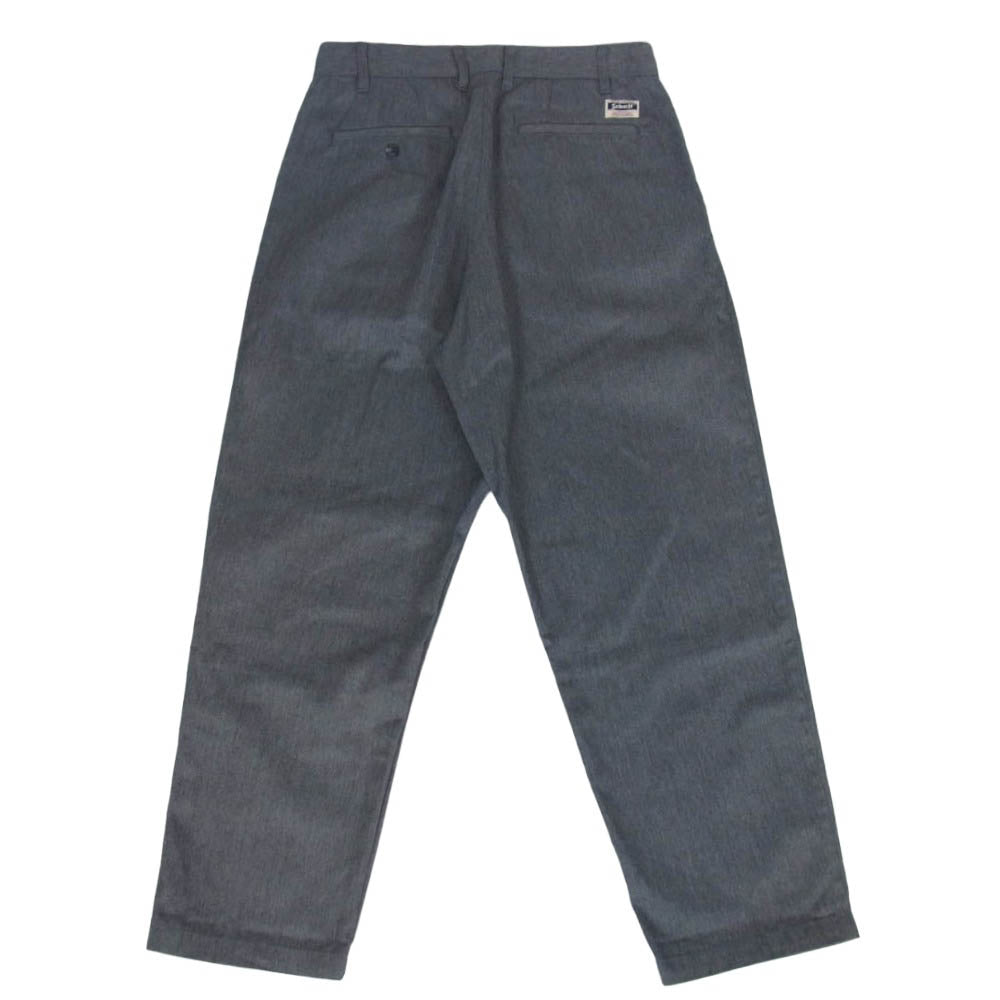 schott ショット 3116037 TC 2タック ワイド ワークパンツ グレー系 L【中古】