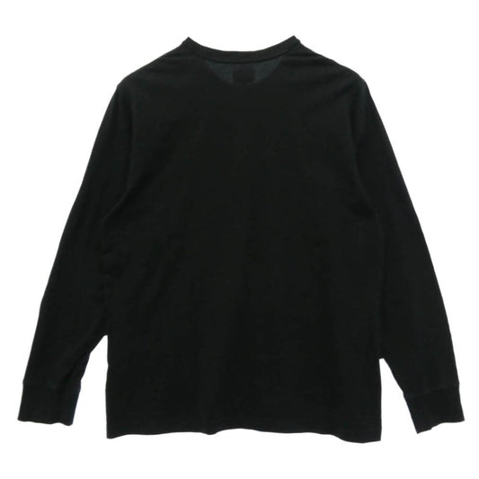 Supreme シュプリーム 17AW Metallic Box Logo L/S Tee メタリック ボックスロゴ 長袖 Tシャツ カットソー ブラック系 L【中古】