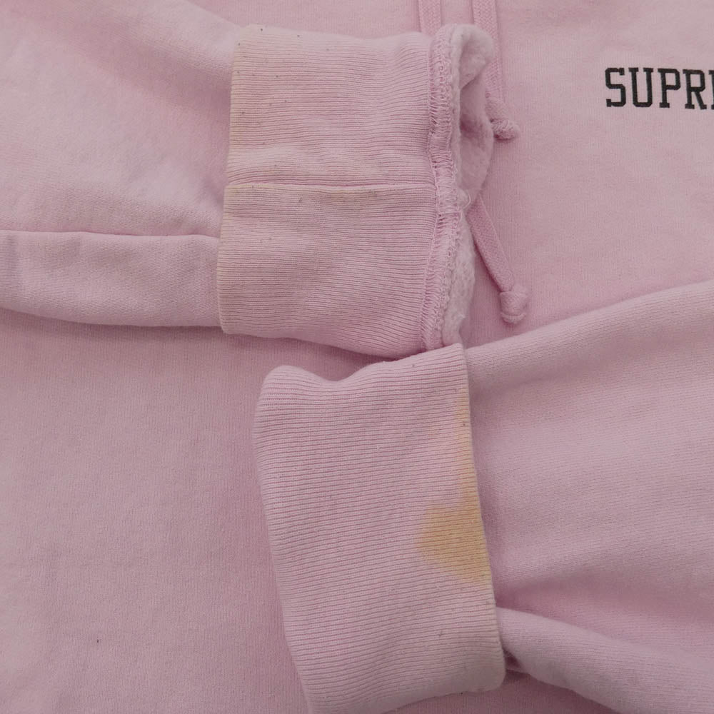 Supreme シュプリーム 20AW x Joel Peter Witkin ジョエル ピーターウィトキン Sanitarium Hooded Sweatshirt サニタリウム フーデッド プルオーバー パーカー ピンク系 L【中古】