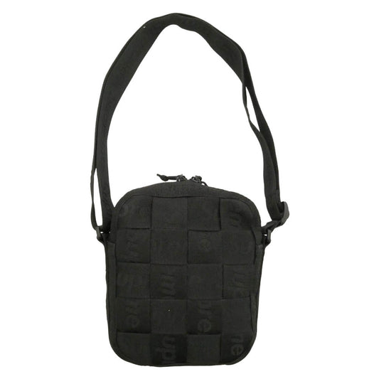 Supreme シュプリーム Woven Shoulder Bag ウーブン ショルダーバッグ ブラック系【中古】
