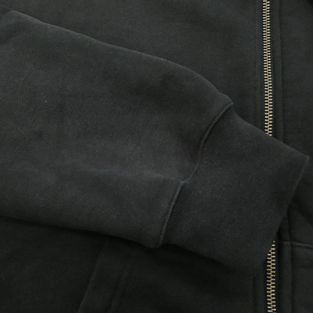 NIKE AIR JORDAN ナイキ ジョーダン Levi's リーバイス IM6734-010 x Levi's リーバイス Heavyweight Fleece Zip Hoodie ヘビーウェイト フリース ジップアップ フーディー パーカー ブラック系 M【中古】