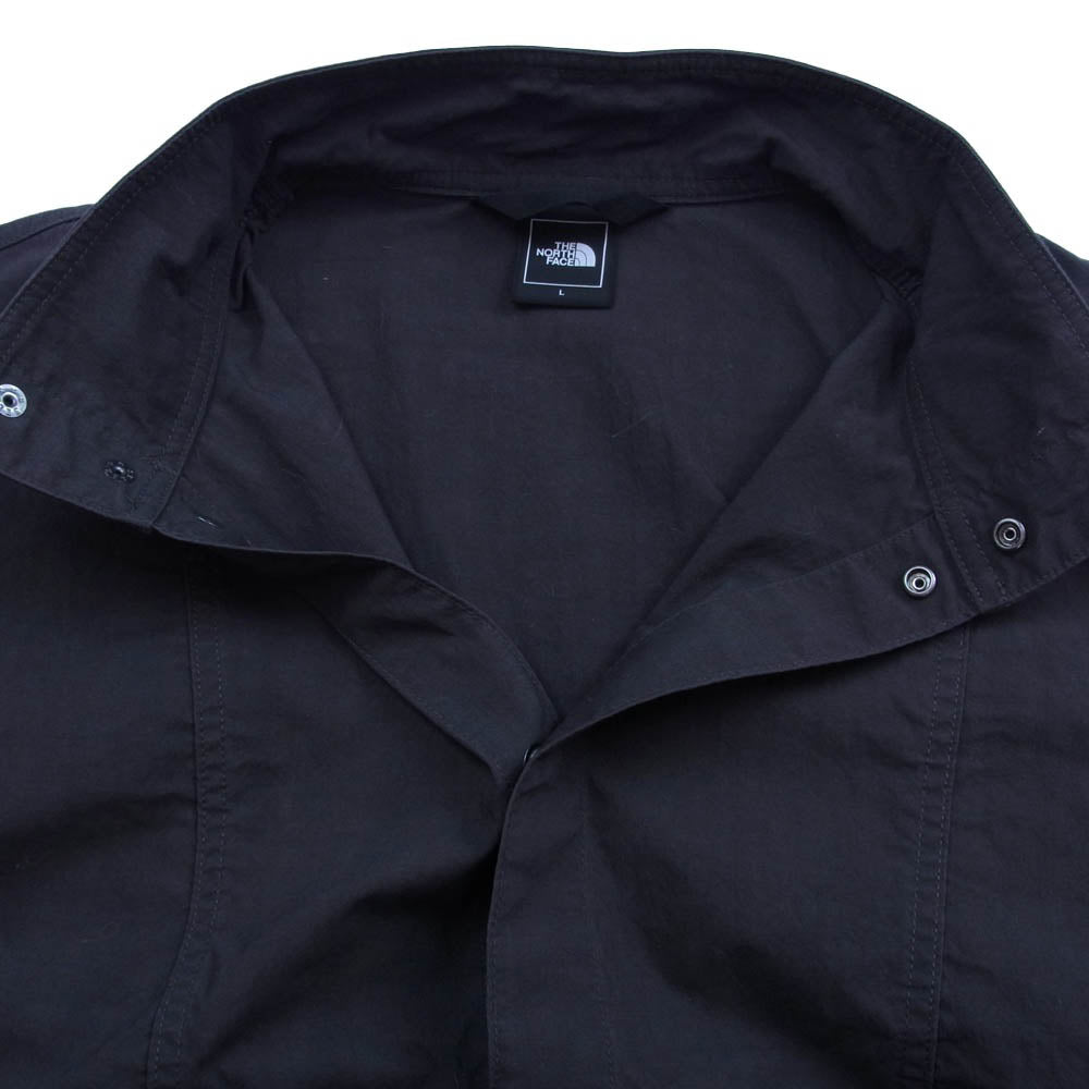 THE NORTH FACE ノースフェイス NP22640R Tract Coverall 特殊染色加工 ヴィンテージ加工 トラクト カバーオール ジャケット ブラック系 L【極上美品】【中古】