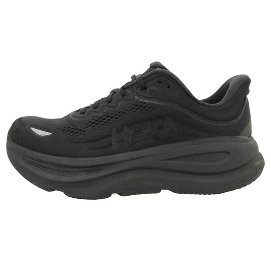 HOKA ONE ONE ホカ オネオネ 1162013 Bondi 9 Wide Black Black ボンダイ9 ワイド ブラック ブラック ランニングシューズ ローカットスニーカー ブラック系 26cm【中古】
