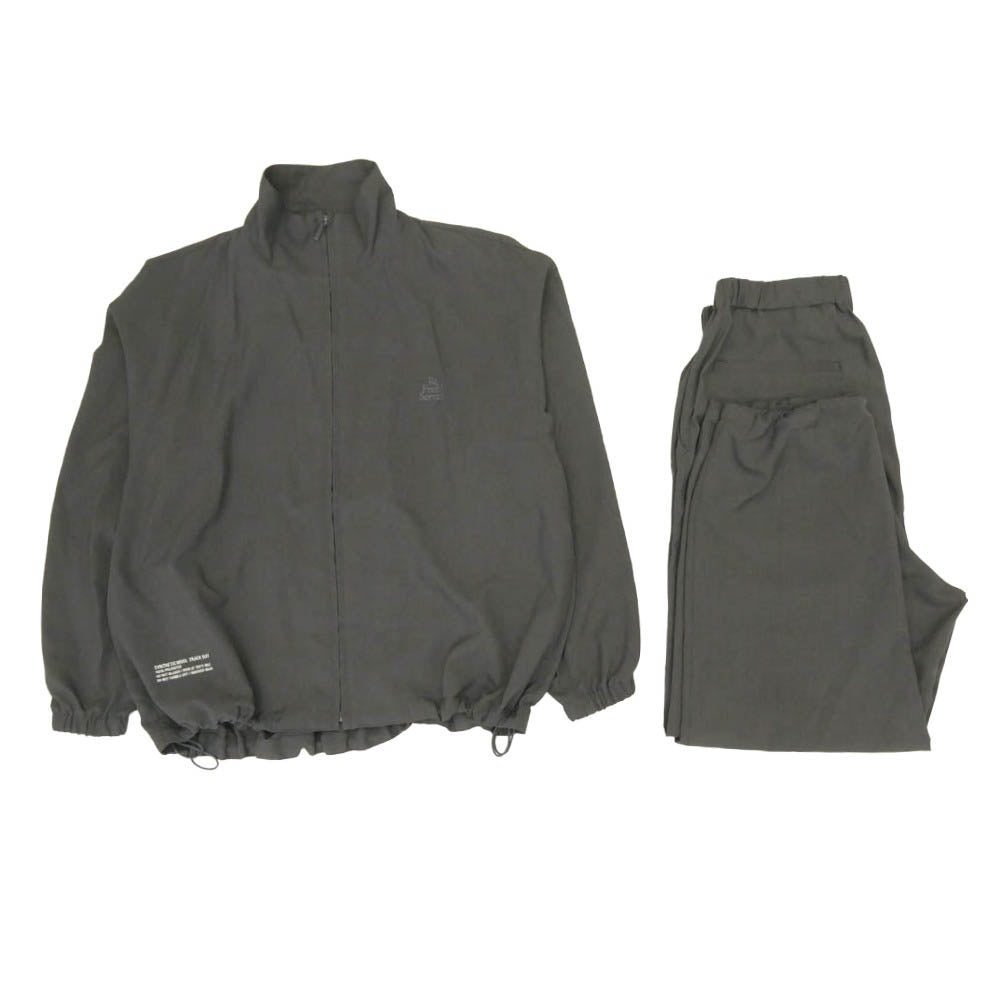 FreshService フレッシュサービス 26SS FSR261-60230 SYNTHETIC WOOL TRACK SUIT シンセティック ウール トラック スーツ セットアップ グレー系 S【中古】