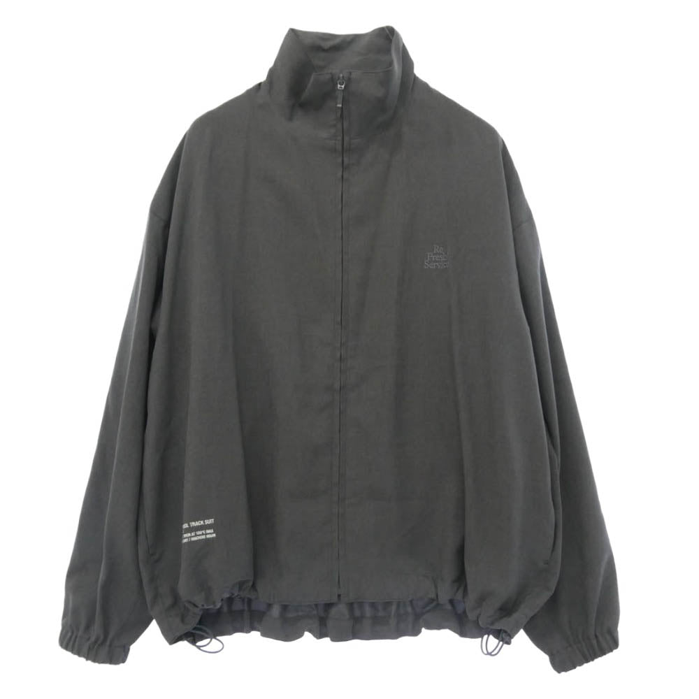 FreshService フレッシュサービス 26SS FSR261-60230 SYNTHETIC WOOL TRACK SUIT シンセティック ウール トラック スーツ セットアップ グレー系 S【中古】