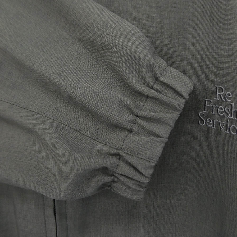 FreshService フレッシュサービス 26SS FSR261-60230 SYNTHETIC WOOL TRACK SUIT シンセティック ウール トラック スーツ セットアップ グレー系 S【中古】