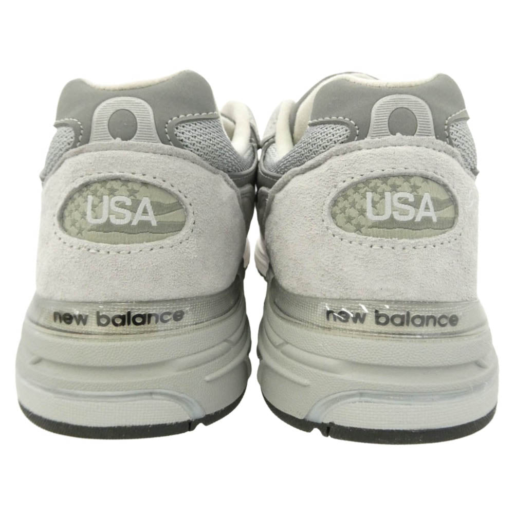 NEW BALANCE ニューバランス MR993GL 993 Gray グレー ローカットスニーカー グレー系 26.5cm【美品】【中古】