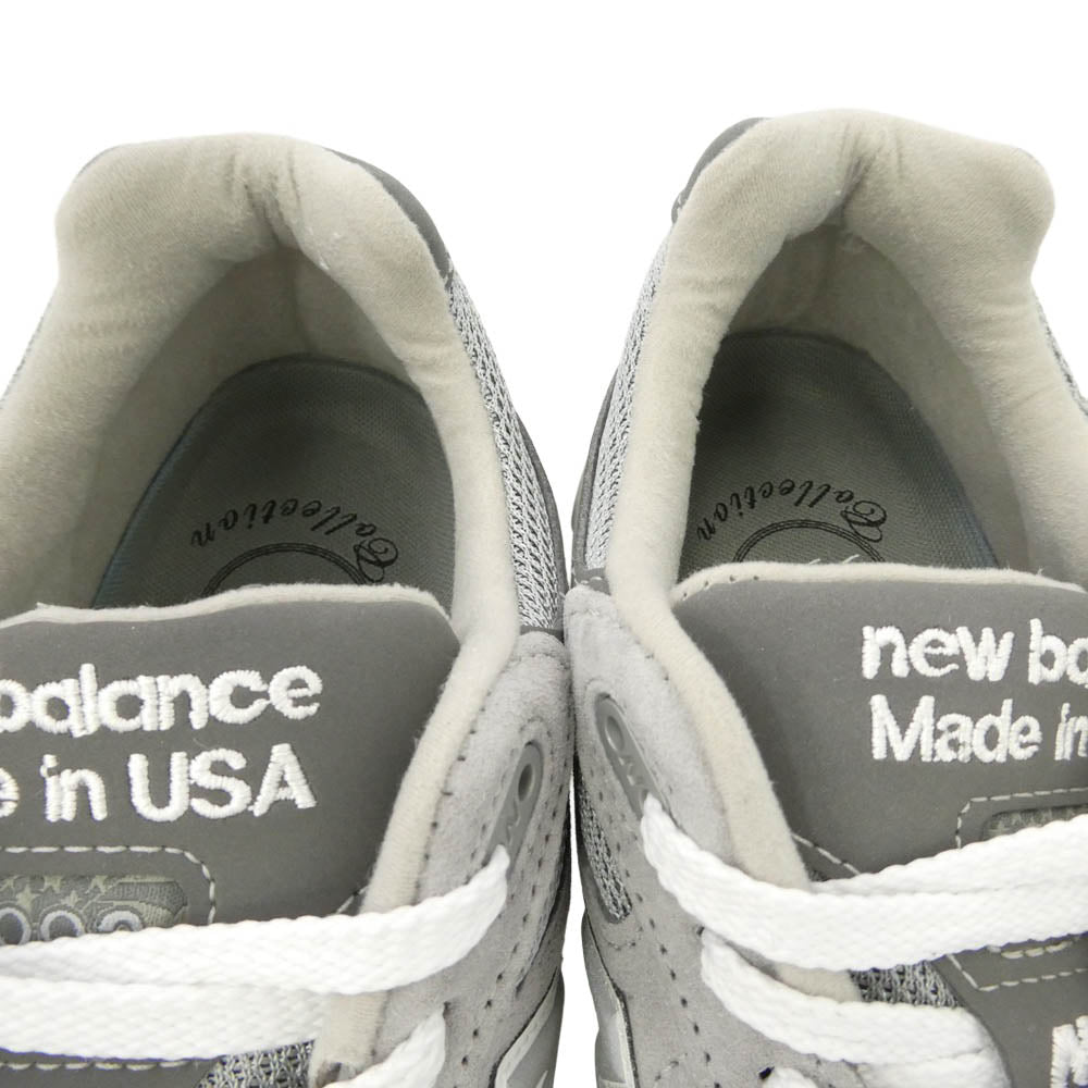 NEW BALANCE ニューバランス MR993GL 993 Gray グレー ローカットスニーカー グレー系 26.5cm【美品】【中古】