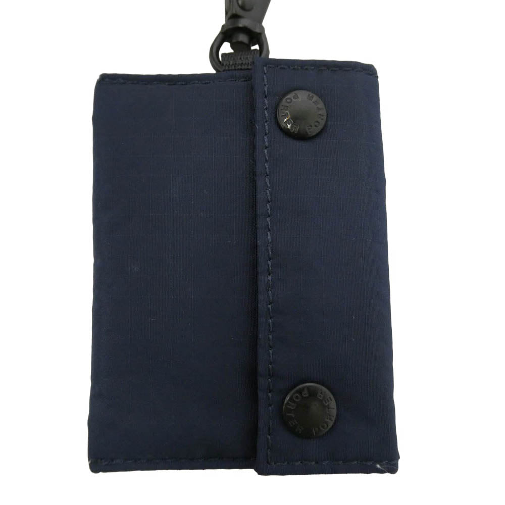 PORTER ポーター PICK MULTI CASE ピック マルチケース 財布 コインケース ネイビー系【中古】