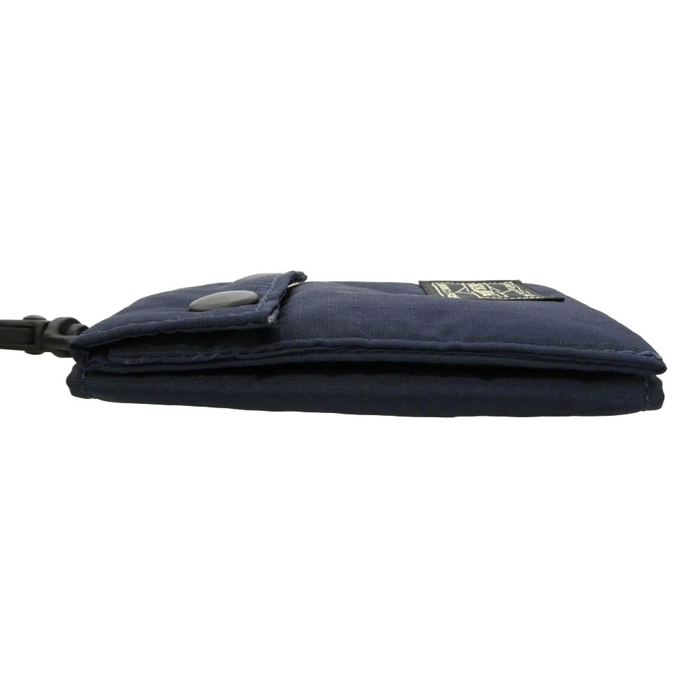 PORTER ポーター PICK MULTI CASE ピック マルチケース 財布 コインケース ネイビー系【中古】