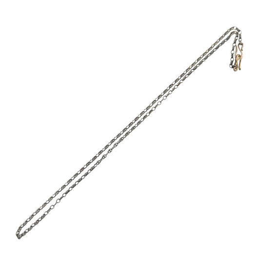 ロロ mutual necklace 50cm マスクスチェーン ネックレス シルバー系【中古】