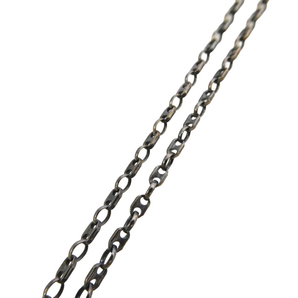 ロロ mutual necklace 50cm マスクスチェーン ネックレス シルバー系【中古】