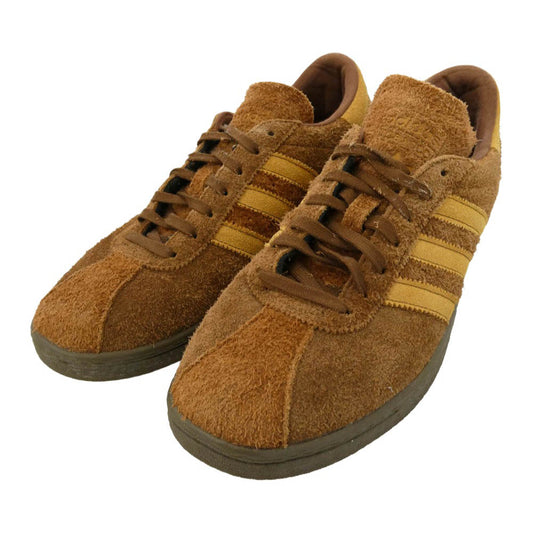 adidas アディダス D65418 TOBACCO タバコ スエード スニーカー ブラウン系 ライトブラウン系 26.5cm【中古】