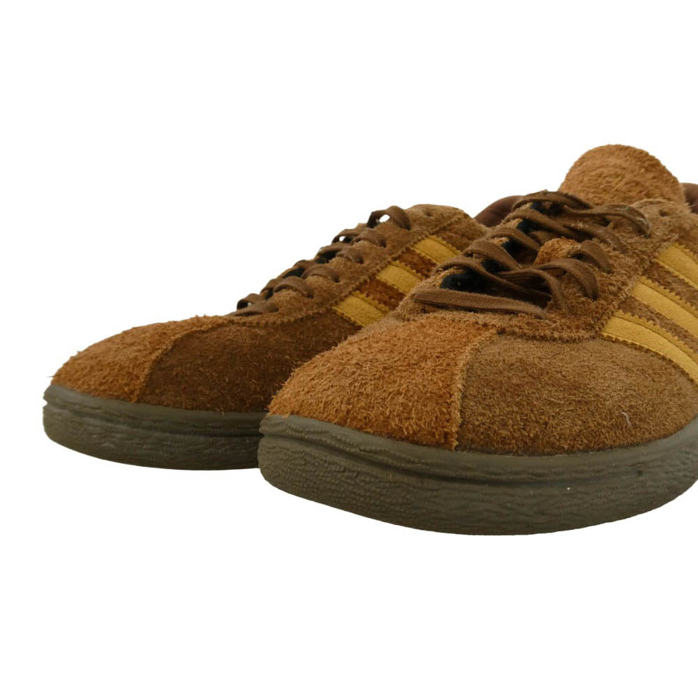 adidas アディダス D65418 TOBACCO タバコ スエード スニーカー ブラウン系 ライトブラウン系 26.5cm【中古】
