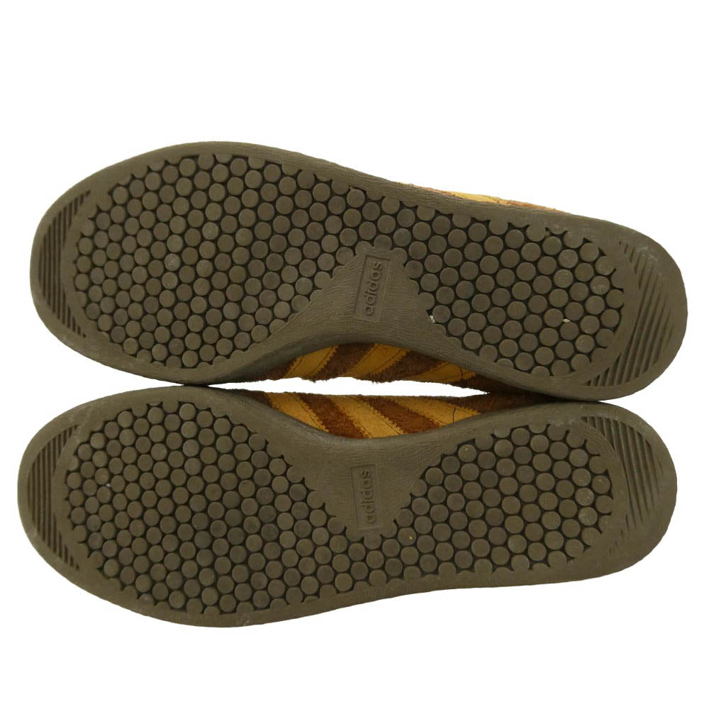 adidas アディダス D65418 TOBACCO タバコ スエード スニーカー ブラウン系 ライトブラウン系 26.5cm【中古】