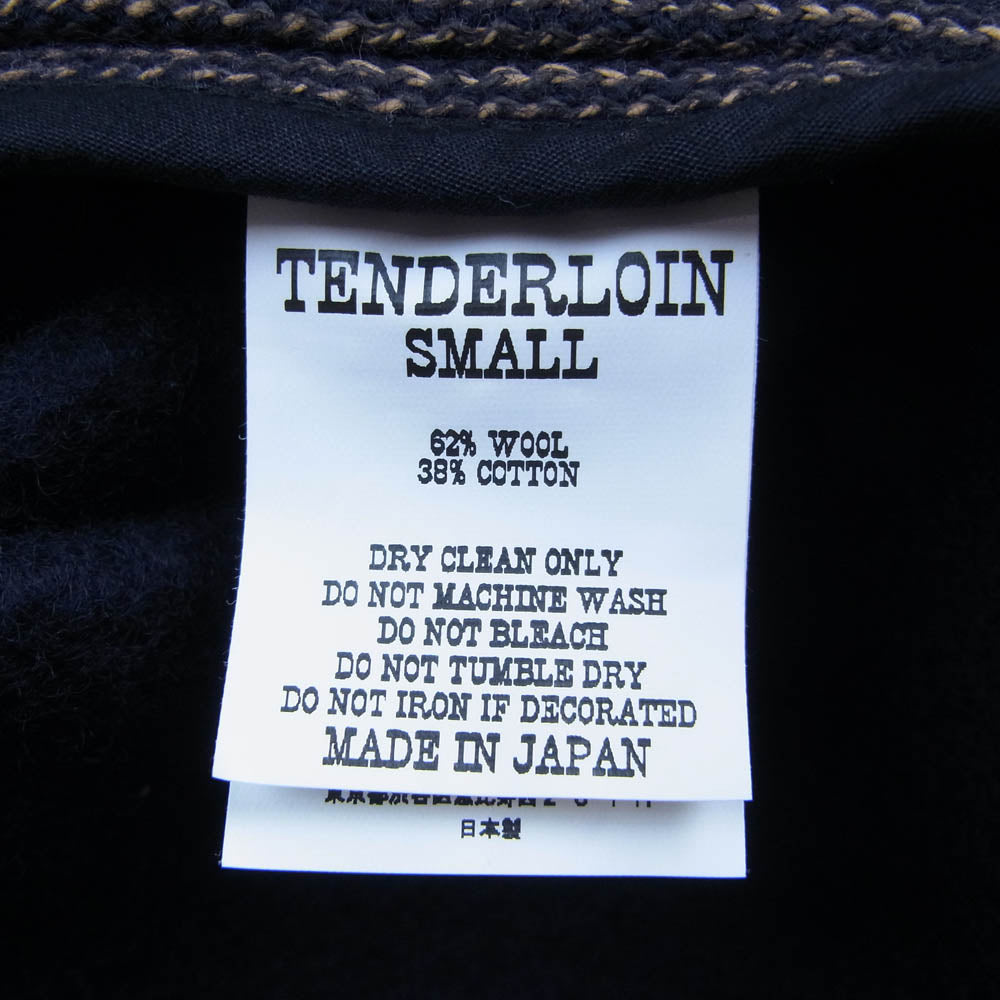 TENDERLOIN テンダーロイン T-BROWNS BEACH JKT J.O ビーチクロス ジャケット ネイビー系 S【美品】【中古】