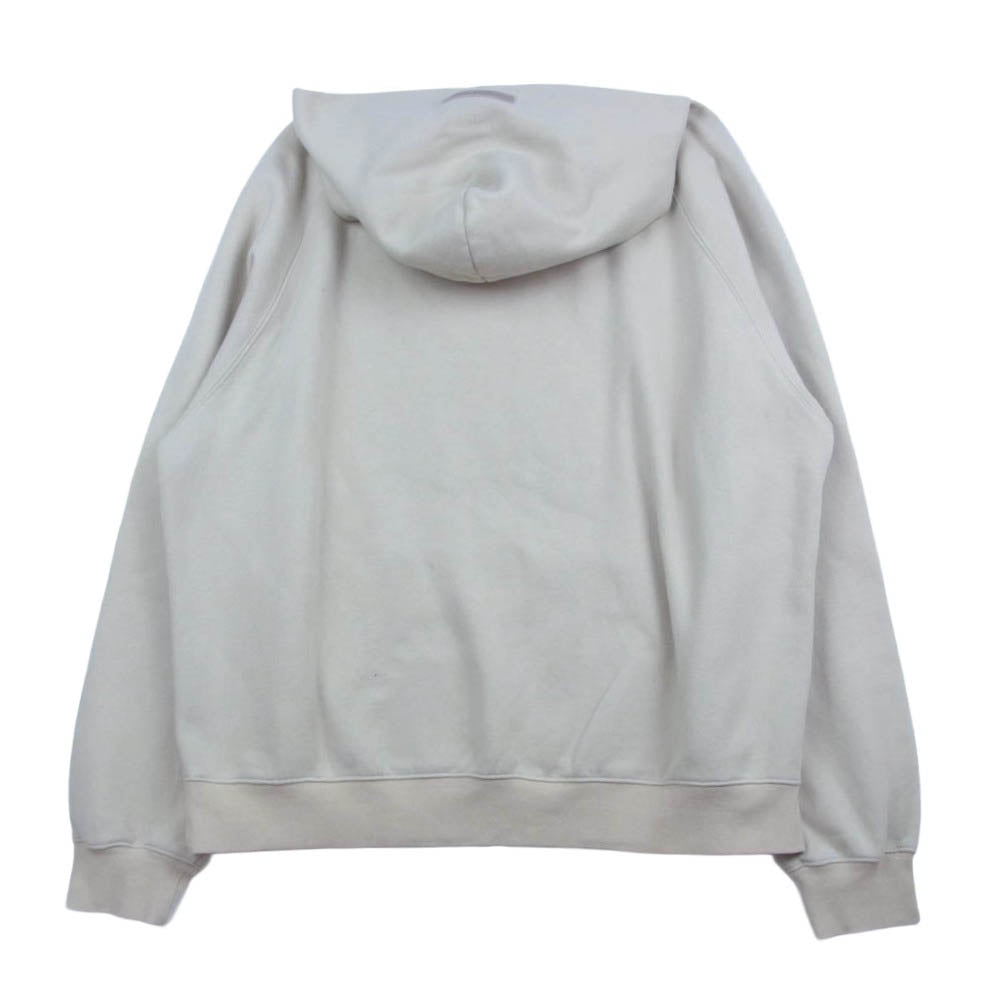 FEAR OF GOD フィアオブゴッド ESSENTIALS 1977 Relaxed Hoodie エッセンシャルズ プルオーバー スウェット パーカー ベージュ系 XL【中古】
