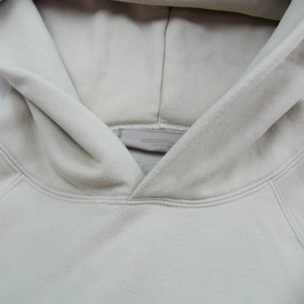 FEAR OF GOD フィアオブゴッド ESSENTIALS 1977 Relaxed Hoodie エッセンシャルズ プルオーバー スウェット パーカー ベージュ系 XL【中古】