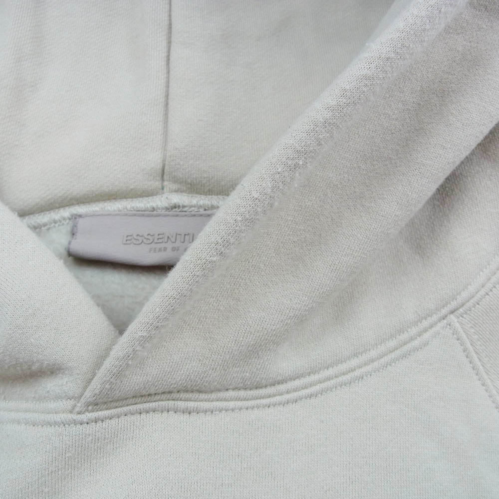 FEAR OF GOD フィアオブゴッド ESSENTIALS 1977 Relaxed Hoodie エッセンシャルズ プルオーバー スウェット パーカー ベージュ系 XL【中古】